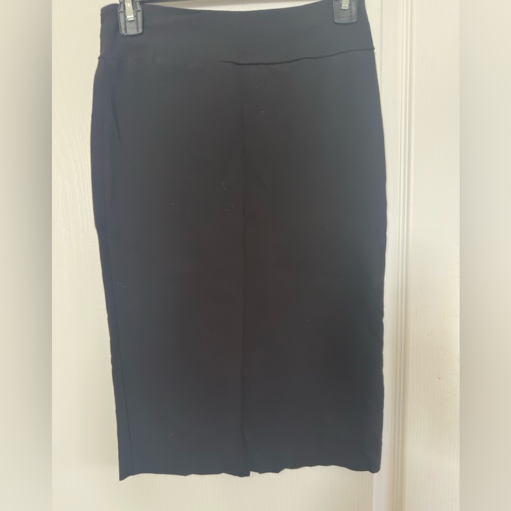 🔥 Always Indigo Stretchy  Black Pencil Skirt.  Size M